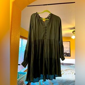 Knox Rose green flowy dress!